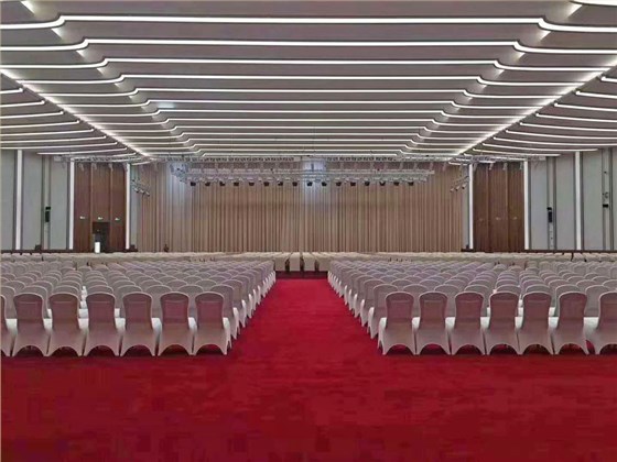 国家进口博览会主会场电动窗帘项目2