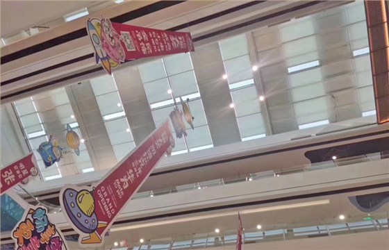 上海浦江万达广场电动遮阳帘5