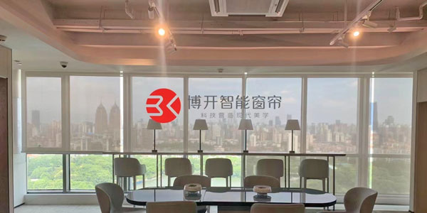上海大华集团办公楼窗帘项目