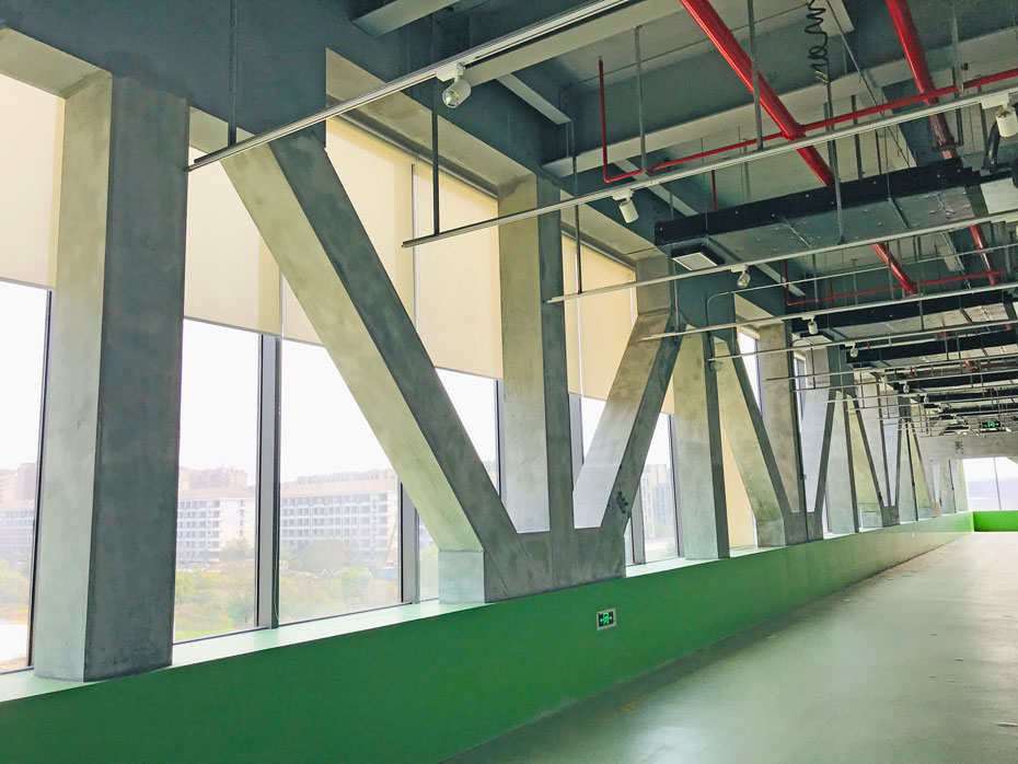 杭州未来科技城丽水海创大厦窗帘项目11